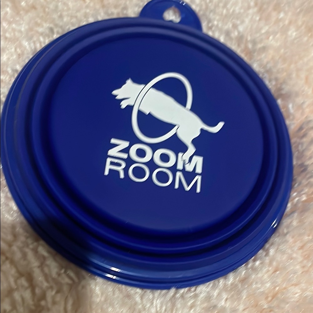 FREE with any purchase Blue new dog collapsing bowl NEW
